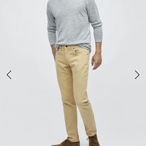 NWT Bonobos Tailored 5-Pocket Travel Jeans 34 x 34